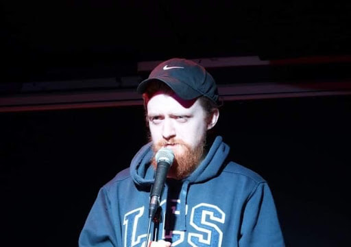 Rob Moriarty Comedian at London City Comedy Club